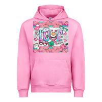 Fuchsia Pink watercolor love nurse tumbler Urban Hoodie - BundleAndBundleShop