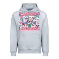 Heather Grey watercolor love nurse tumbler Urban Hoodie - BundleAndBundleShop