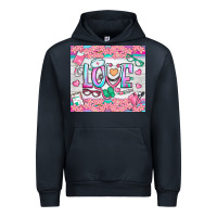 Navy watercolor love nurse tumbler Urban Hoodie - BundleAndBundleShop