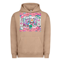 Pigment Burro watercolor love nurse tumbler Urban Hoodie - BundleAndBundleShop