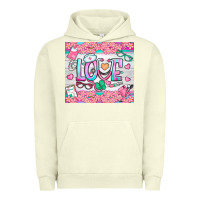Pigment Pistachio watercolor love nurse tumbler Urban Hoodie - BundleAndBundleShop