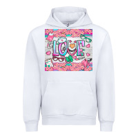 White watercolor love nurse tumbler Urban Hoodie - BundleAndBundleShop