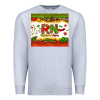 Heather Grey registered nurse juneteenth Premium Sweatshirt - Zillion Design Studio