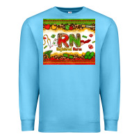 Ocean Blue registered nurse juneteenth Premium Sweatshirt - Zillion Design Studio