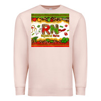 Pale Pink registered nurse juneteenth Premium Sweatshirt - Zillion Design Studio