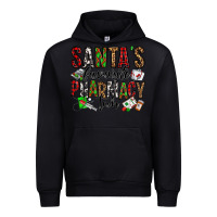Black santa's favorite pharmacy tech Urban Hoodie - Jasminsmagicworld