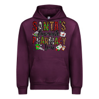 Mauve Wine santa's favorite pharmacy tech Urban Hoodie - Jasminsmagicworld