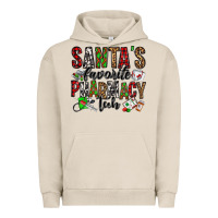 Pigment French Oak santa's favorite pharmacy tech Urban Hoodie - Jasminsmagicworld