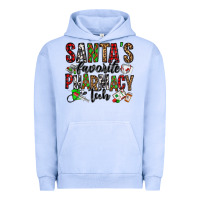 Pigment Grape Ice santa's favorite pharmacy tech Urban Hoodie - Jasminsmagicworld