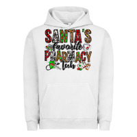 Pigment Lunar Rock santa's favorite pharmacy tech Urban Hoodie - Jasminsmagicworld