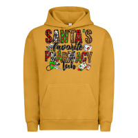Pigment Peanut Butter santa's favorite pharmacy tech Urban Hoodie - Jasminsmagicworld