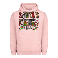 Pigment Salmon santa's favorite pharmacy tech Urban Hoodie - Jasminsmagicworld