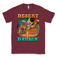 Burgundy desert darling camel Classic Tee - BarkalooDesign