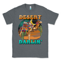 Charcoal Heather desert darling camel Classic Tee - BarkalooDesign