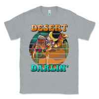 Heather Grey desert darling camel Classic Tee - BarkalooDesign