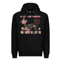 Black easter a lot can happen in three days Premium Hoodie - AdoDesignShop