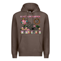 Coffee easter a lot can happen in three days Premium Hoodie - AdoDesignShop