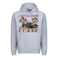 Heather Grey easter a lot can happen in three days Premium Hoodie - AdoDesignShop