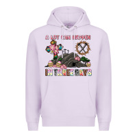 Lilac easter a lot can happen in three days Premium Hoodie - AdoDesignShop