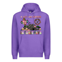 Purple easter a lot can happen in three days Premium Hoodie - AdoDesignShop