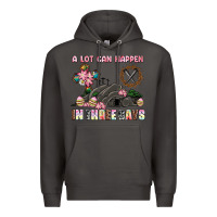 Smoke easter a lot can happen in three days Premium Hoodie - AdoDesignShop