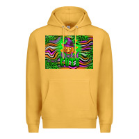 Mustard Wicked cute kids Premium Hoodie - Artiststas