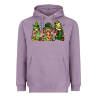 Lavender camping gnomies Heavyweight Hoodie - texasbilliewilder