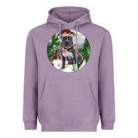 Lavender Pitbull And Farm Heavyweight Hoodie - RanaPortraitStore