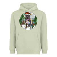 Matcha Pitbull And Farm Heavyweight Hoodie - RanaPortraitStore