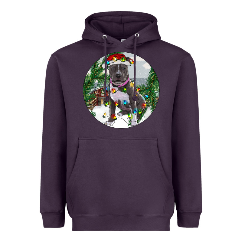 Pitbull And Farm Heavyweight Hoodie by RanaPortraitStore | Teevron