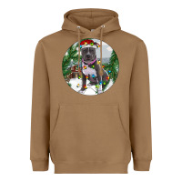 Toasted Coconut Pitbull And Farm Heavyweight Hoodie - RanaPortraitStore