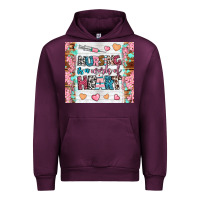 Mauve Wine nursing is a work of heart tumbler Urban Hoodie - BundleAndBundleShop