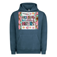 Pigment Midnight Navy nursing is a work of heart tumbler Urban Hoodie - BundleAndBundleShop