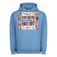 Pigment Pebble Blue nursing is a work of heart tumbler Urban Hoodie - BundleAndBundleShop