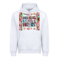 White nursing is a work of heart tumbler Urban Hoodie - BundleAndBundleShop