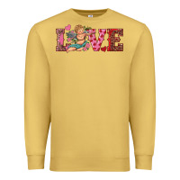 Antique Gold love cupid Premium Sweatshirt - RanaPortraitStore
