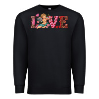 Black love cupid Premium Sweatshirt - RanaPortraitStore