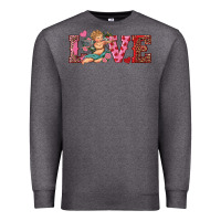 Charcoal Heather love cupid Premium Sweatshirt - RanaPortraitStore