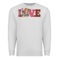 Dove Grey love cupid Premium Sweatshirt - RanaPortraitStore