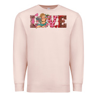 Pale Pink love cupid Premium Sweatshirt - RanaPortraitStore