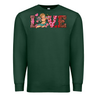 Sports Green love cupid Premium Sweatshirt - RanaPortraitStore