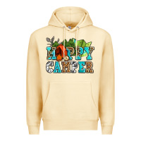 Pina Colada happy camper with trees and map Premium Hoodie - AdoDesignShop