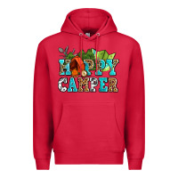 Cardinal happy camper with trees and map Premium Hoodie - AdoDesignShop