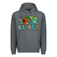 Rock happy camper with trees and map Premium Hoodie - AdoDesignShop