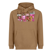 Toasted Coconut cat coffee cups Heavyweight Hoodie - texasbilliewilder