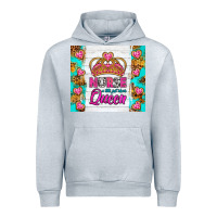Heather Grey nurse a title just above queen tumbler Urban Hoodie - BundleAndBundleShop