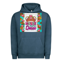 Pigment Midnight Navy nurse a title just above queen tumbler Urban Hoodie - BundleAndBundleShop