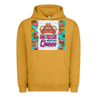 Pigment Peanut Butter nurse a title just above queen tumbler Urban Hoodie - BundleAndBundleShop
