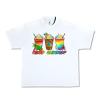 White hello summer Urban Heavy Tee - Artiststas