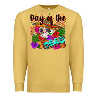 Antique Gold mexican day of the dead Premium Sweatshirt - Zillion Design Studio